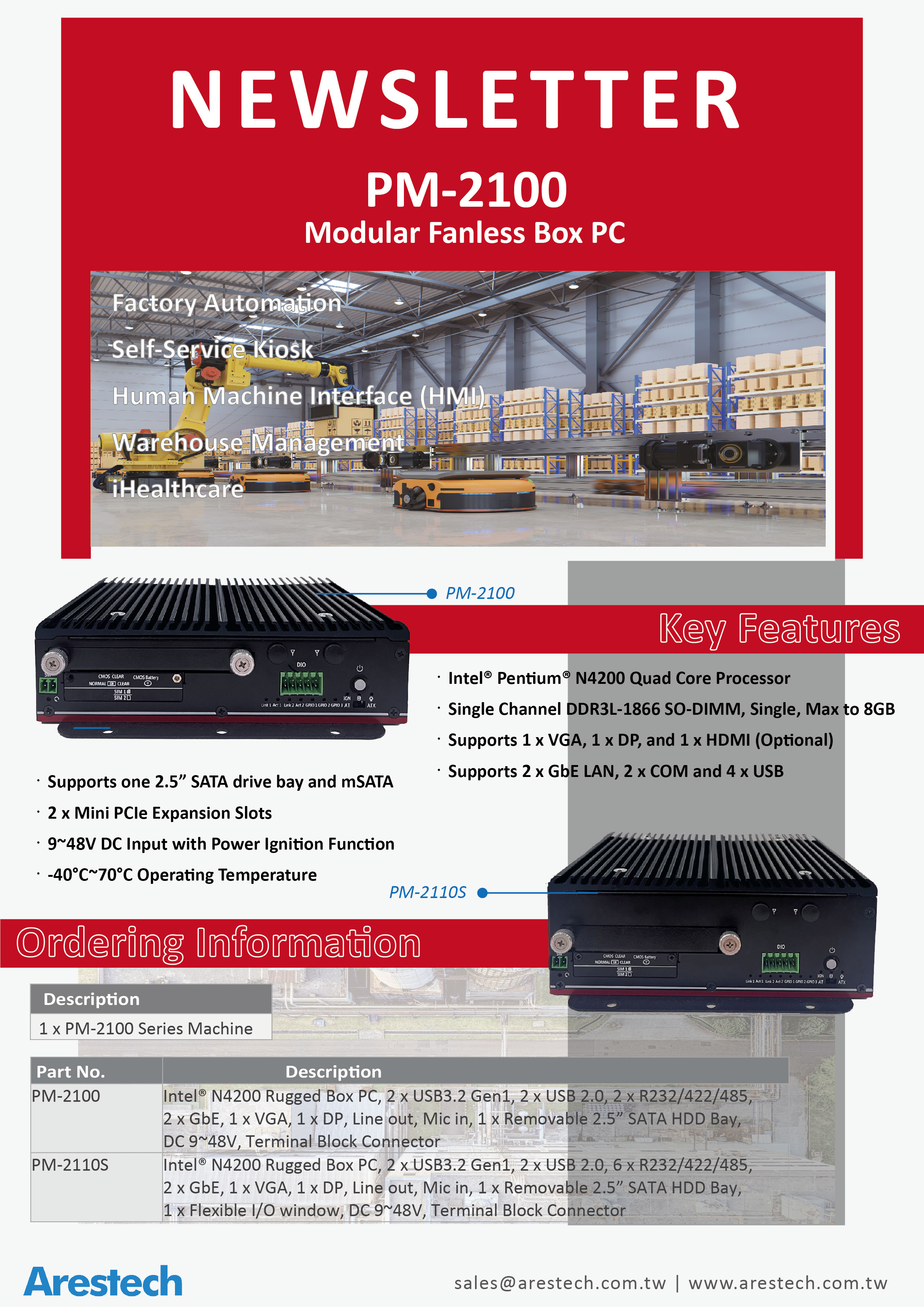 PM-2100 series_Newsletter PM-2100 series_Newsletter